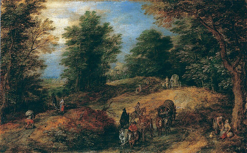 Landscape with Travelers on a Woodland Path MET 2001.216.1